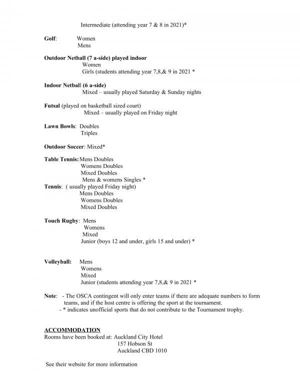 OSCA EASTER 2021Auckland REGISTRATION FORM 6